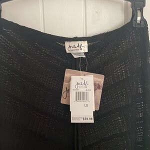 Jordan Taylor Woman’s swim cover up pants Large in black